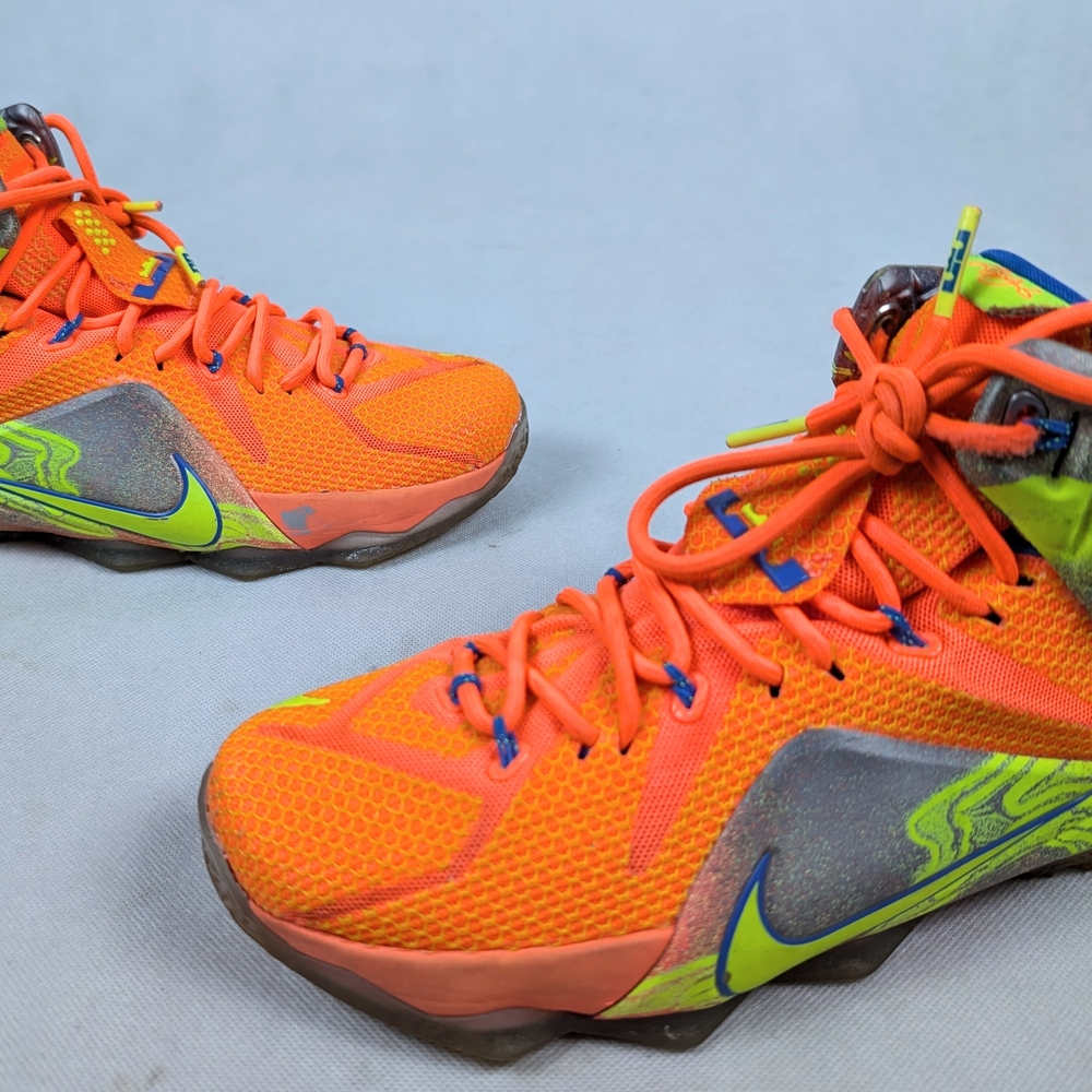 Nike LeBron 12 Six Meridians #684593-870 Men's Size 8